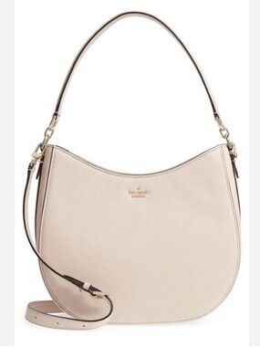 kate spade Oakwood Street Lora pebbled leather hobo bag